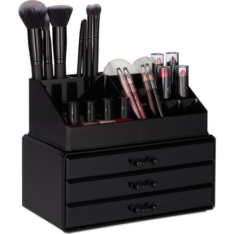 Make up aufbewahrung mit 3 schubladen