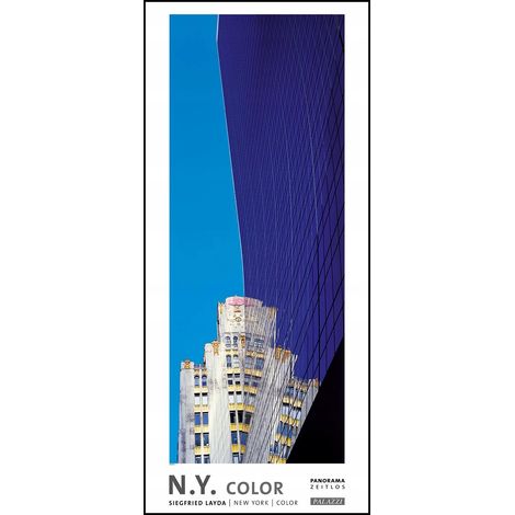 Calendario perpetuo de Nueva York, 44 x 100 cm, calendario de pared grande, NY a color. (1/5)