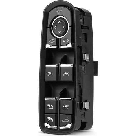 Hauptschalter für elektrische Fensterheber vorne links für Porsche Cayman, Panamera, Macan 7PP959858R DML (1/5)