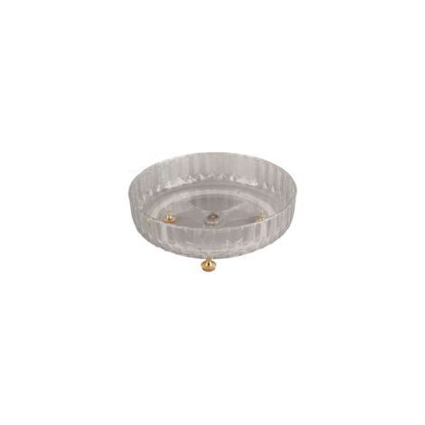 360° drehbare Aufbewahrungsschale – Lebensmittelecht – 28 cm Durchmesser – Hochtransparent (1/5)
