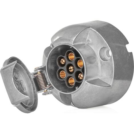 7-polige 12-V-Anhängersteckdose (Aluminium) (1/4)
