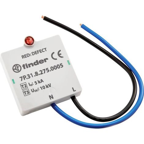 Finder 7P.31.8.275.0005 7P.31.8.275.0005 Dispositif antisurtension Protection anti-surtension pour: (1/2)
