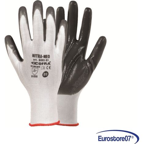 Cofra guanti da lavoro nitra-neo in nitrile resistente agli oli   tg.L  -- pz 1 (1/3)