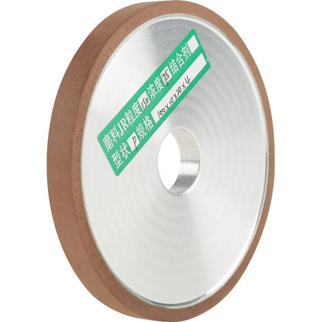 1 disque de meulage diamanté en résine 1002010 mm pour meuleuse, grain 150 (1/5)