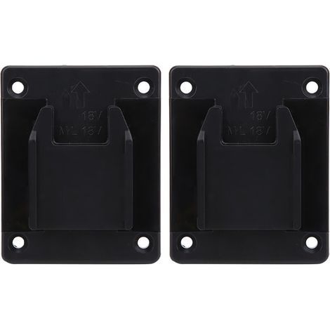 Lot de 2 supports muraux pour outils électriques Milwaukee M18 18 V/20 V (1/5)