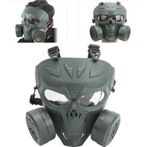 Masque de Protection Facial Transparent Ventilé pour Vélo et Événements Extérieurs (1/5)