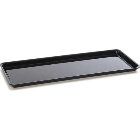 Plateau en Plexiglas gastronorme GN 2/5 530x210x17mm Noir - Matériel CHR Pro