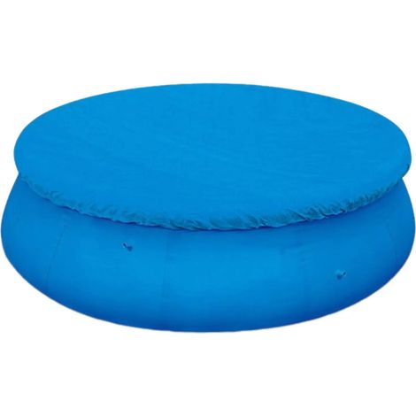 Couverture ronde en polythylne avec cadre rond pour piscine (1/5)