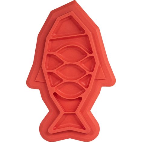 Gamelle pour chat Slow Feeder, rose (1/5)