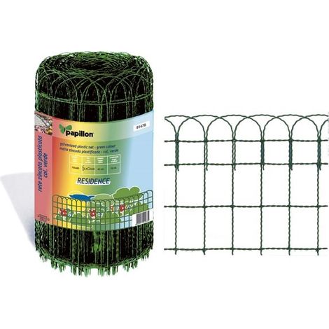 RETE PAPILLON "RESIDENCE" 150X90MM H 40CM 10MT PLASTICATA SGS