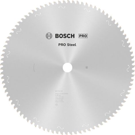 Bosch  PRO  Steel  hoja  de  sierra  para  sierras  circulares  con  cable  /  alimentadas  por  red  355  x  2,2  x  25,4  mm  T90  -  2608844871 (1/4)