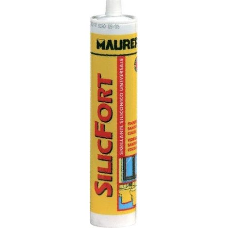 Sigillante Silicone Acetico per Giunti Silicfort Maurer colore Marrone 280 ml