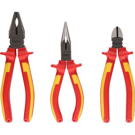 KS Tools ERGOTORQUE VDE Zangen-Satz, 3-tlg
