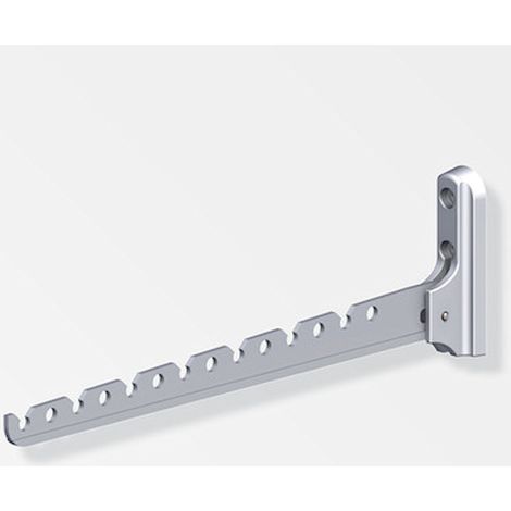 OrgaTech Kleiderlüfter L: 330 mm grau geschliffen (1/3)