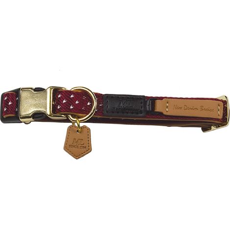 Mac Leder Monaco Red 30-40 cm x 1,5 cm Kragen