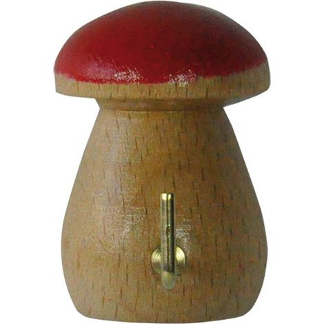 APPENDITUTTO ADESIVO LEGNO 'FUNGO' 1 posto - pz. 2