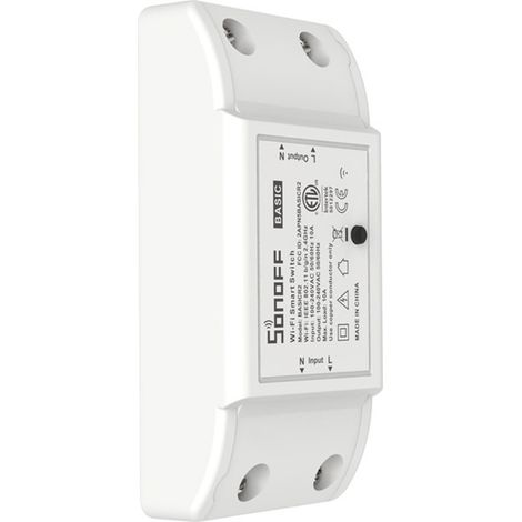 Interrupteur Intelligent Wifi - Commande À Distance Sans Fil - Minuterie Programmable - Compatible Apple Homekit Alexa Google Assistant - 1 Pièce (1/5)