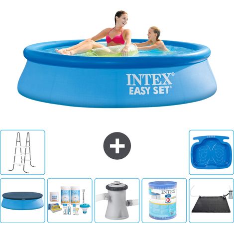 Intex Piscine Easy Set Ronde - 244x61 cm - 8-pièces S40403 (1/5)