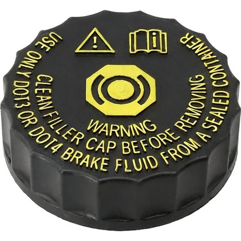 Bouchon de Réservoir de Liquide de Frein pour Citroën Peugeot 206, 207, 301, 307, 308, 408, 508, C2, C3-XR, C4, C5, 2008, 3008, 1613328880 (1/5)