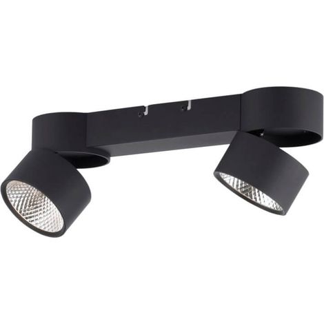 Plafonnier Pure Nola 2 lumières noir - 6452-18