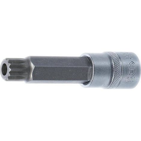 Douille à Embouts 100 mm - 12,5 mm (1/2), Denture Multiple Intérieure XZN, Perçage M16 - Précision et Robustesse - D-Work