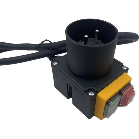 Tlily – Machine à fendre le bois 250V 12A – Interrupteur électromagnétique – Découpe précise pour bûches – Pour bois dur et teck - HCK3T