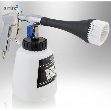 Bituxx Druckluft Reinigungspistole Twister Waschpistole Luftdruck Cleaning Gun 1000 ml