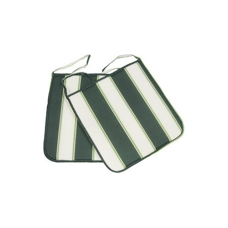 CUSCINO PANAREA CM.39X39X2  RIGATO VERDE- GEMITEX- 4,0 pz