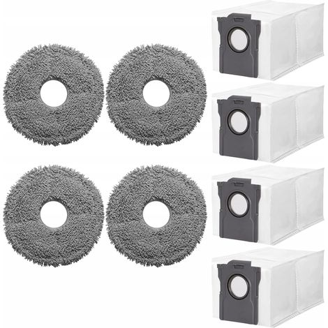 Bolsas para el polvo y mopas para Dreame L10s Ultra Dreame X30 X40 X50 - 8 unidades (1/5)