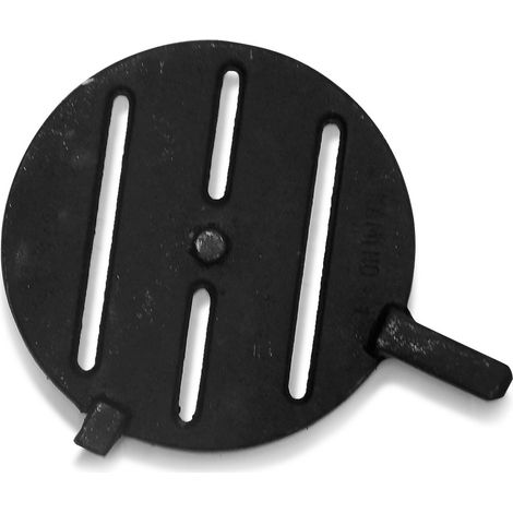 Grille à cendres pour fours d'atelier WO 109-6 F/A de Wamsler - fonte - dimensions d'encastrement parfaitement adaptées (1/3)