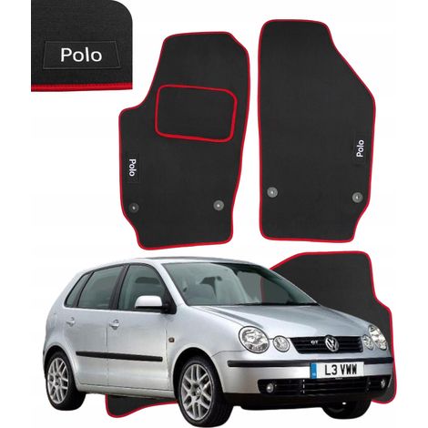 Tappetini in velluto per VW Polo IV 2001-2009 tergicristalli auto HAFT R