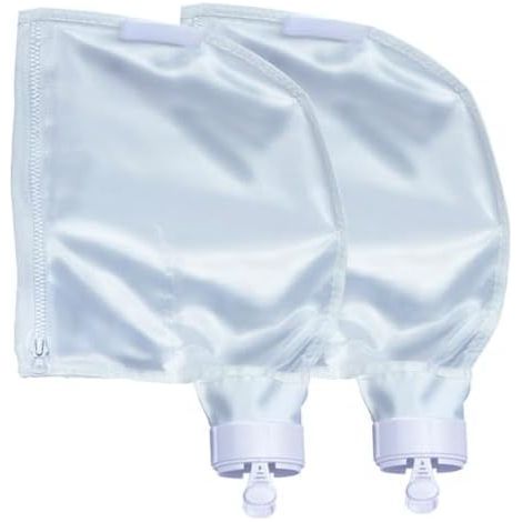 Poolreinigerbeutel, 2er-Pack Ersatz-Nylonbeutel mit Reißverschluss für Polaris 280/480 Poolroboter. Ersatzteile für Poolreiniger. (1/5)