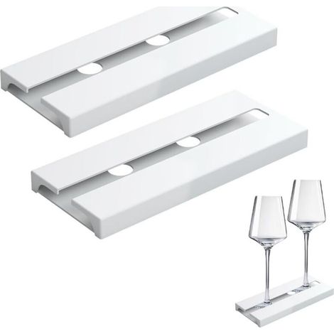 2 Pièces Porte-Verres à Pied Suspendu Support à Verre à Vin Suspendu Porte Verres Suspendu Support à Verre à Vin Porte-Verres à Vin Support de Verre à Vin Porte Verres Suspendu
