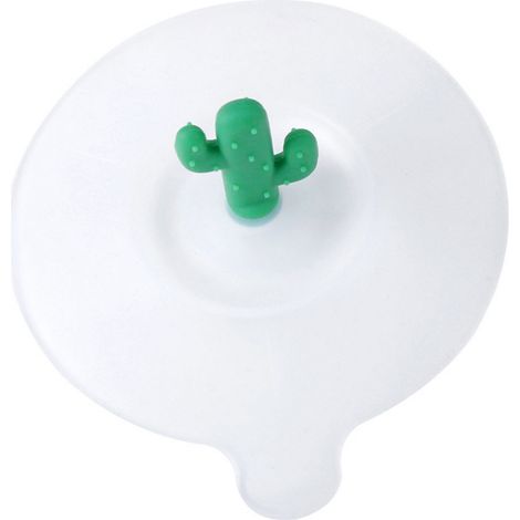 Poche Couverture Silicone Cactus Décor Ajustable Étanche Antipoussière Vert Frais 11.4cm (1/5)