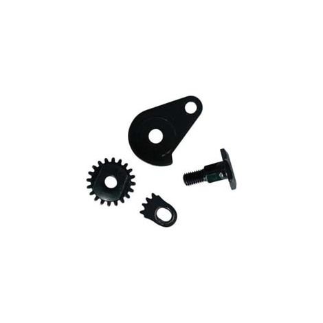 DADO+VITE+FERMO+AMMORTIZZATORE PER FORBICE PROFESSIONALE SPALLA ROSSA- - ricambio per forbice professionale 81003 - 81049 - 1 pezzi AUSONIA