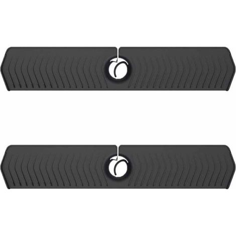 Tapis d'évier universel, protection pour plan de travail, tapis d'évacuation pour évier de cuisine, tapis d'évacuation