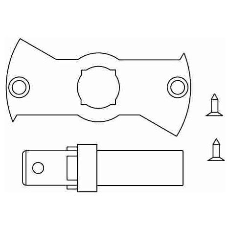 Insert de sécurité Q10 Mo 5 CAME 001YM0105