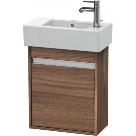 Duravit Ketho Meuble sous-lavabo suspendu 6629, 1 porte en bois,