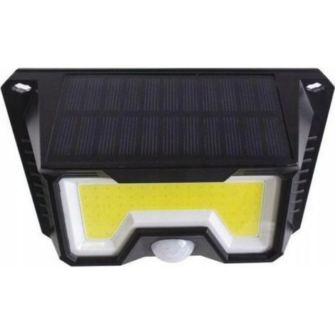 Balise Solaire - Détecteur De Mouvement - 156 Led - Noir - Extérieur - 1 Pièce (1/4)
