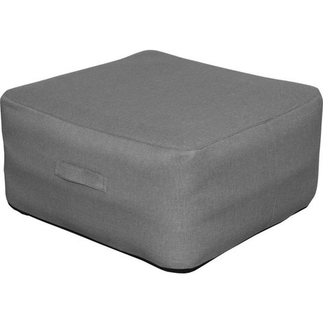 PROLOISIRS Tabouret gonflable d'extérieur Balloon gris 71 x 34 x 71 cm (1/2)