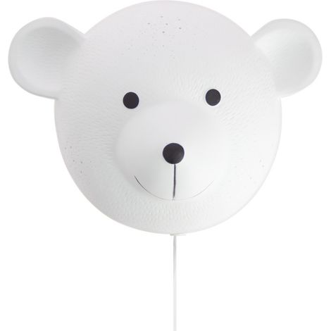 Mathias - Applique MILOW en céramique Blanc, compatible culot E14, 25W - APMILOW (1/5)