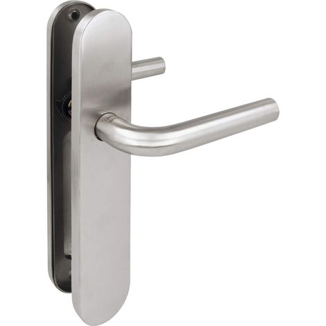 AMIG  Poignées sur plaque  4PX  230 x 45 mm  Acier inoxydable AISI 304  Mat (1/5)