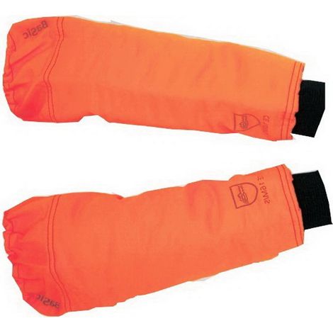 Manguitos Anticorte Naranjas 43 cm Kit de 2 Unidades