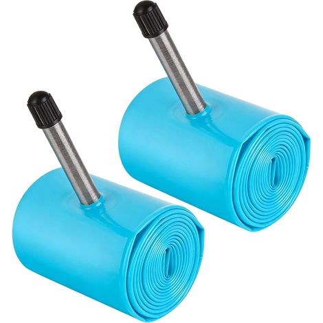 Lot de 2 chambres à air légères pour vélo de montagne - Design de valve de buse pour une conduite efficace et une aventure sur route - Tube de rechange pour vélo de montagne (1/4)