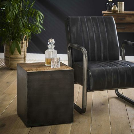 Table d'appoint industrielle SHEFFIELD (1/4)