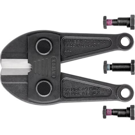 KNIPEX 71 79 610 Testa di ricambio per 71 72 610 completa di viti