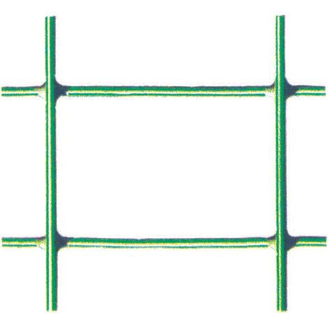 RETE ELETTROSALDATA ZINCATA PLASTIFICATA VERDE ROTOLO MT.25 MM.25X50- maglia mm.50x25 filo ø mm.2,3 est.- cm.100h. mt.25 - 1 rotolo T-REX