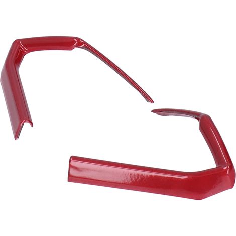 2 pièces housse volant strass bande décorative autocollant compatible Mazda 3 Axela CX-4 CX-5 rouge (1/5)