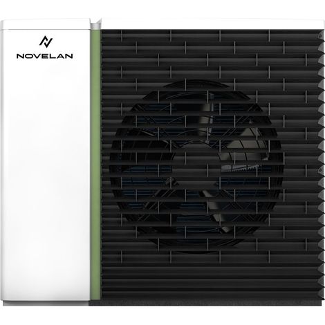 Novelan Luft/Wasser-Wärmepumpe Helox 11, 4,00kW bei A7/W35, R290, Außengerät