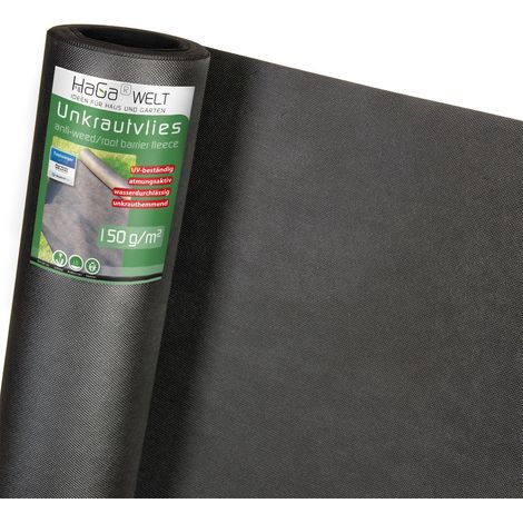 UNKRAUTSCHUTZVLIES 150g/m² 1,2m x 50m Unkrautflies Unkrautvlies (1/4)